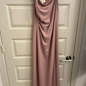 Formal dusted rose dress size 8